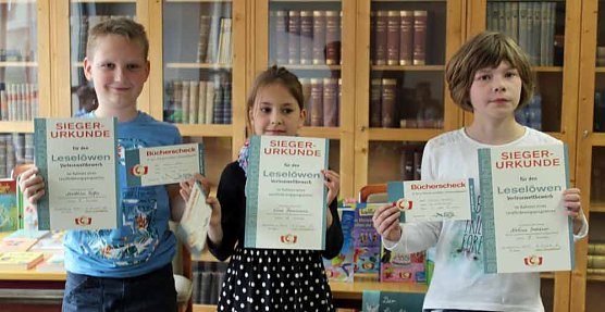Lesel&ouml;wen der Grundschulen (Foto: Karl-Heinz Herrmann)