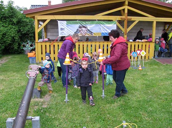 Verkehrssicherheitstag der ev. Kita Heldrungen (Foto: Bernd M&uuml;ller)