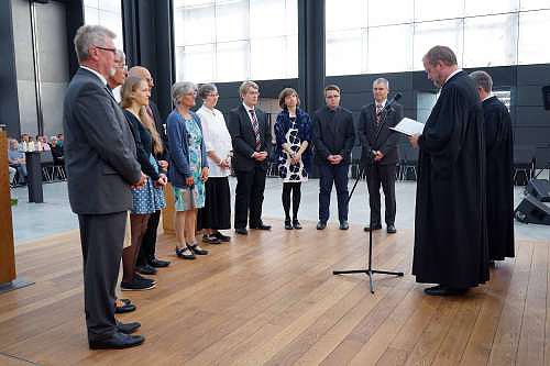 Lektoren eingef&uuml;hrt (Foto: Evanglischr Kirchenkreis)