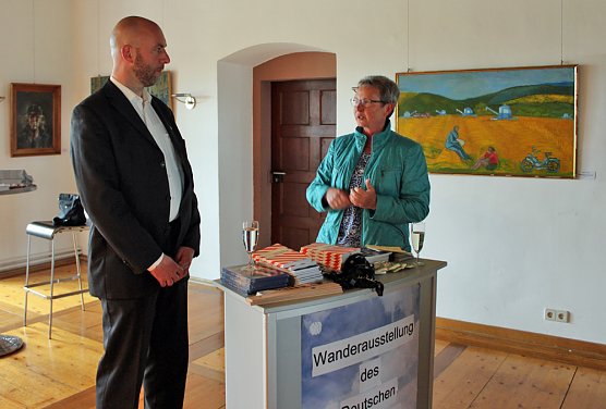 Ausstellungser&ouml;ffnung in Bad Frankenhausen (Foto: Karl-Heinz Herrmann)