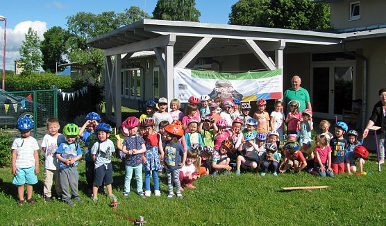 Verkehrssicherheitstag der Kita Bienchen (Foto: Bernd M&uuml;ller)