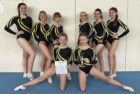 Sensationelles Ligafinale der Turnerinnen! (1) (Foto: Sv Gl&uuml;ckauf Sondershausen)