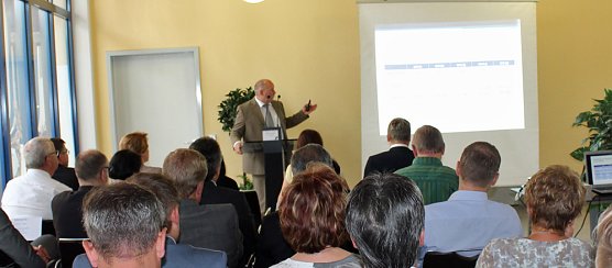 Mit Unternehmern gefrühstückt (Foto: Karl-Heinz Herrmann) Mit Unternehmern gefrühstückt (Foto: Karl-Heinz Herrmann)