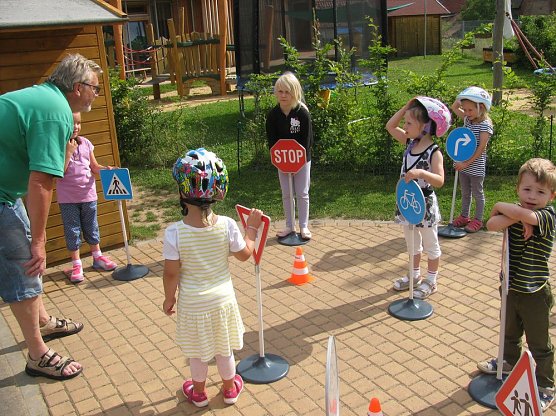 Verkehrssicherheitstag der Kita L&ouml;wenzahn Wiehe (Foto: Bernd M&uuml;ller)