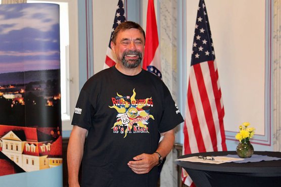 Lieber Besuch aus Rolla (Missouri) (Foto: Karl-Heinz Herrmann) Lieber Besuch aus Rolla (Missouri) (Foto: Karl-Heinz Herrmann)