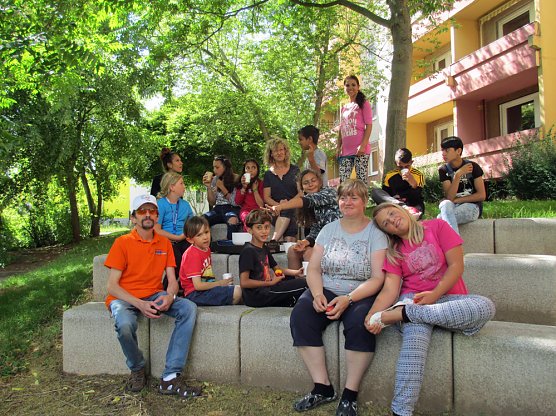 Leseclub einmal anders � VdK zu Gast mit K&auml;pt�n Kork (Foto: Ina R&ouml;mer)