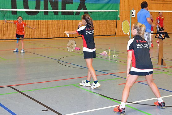 Beim 4. Spessart-Junior-Cup im Badminton (Foto: Andreas Reich)