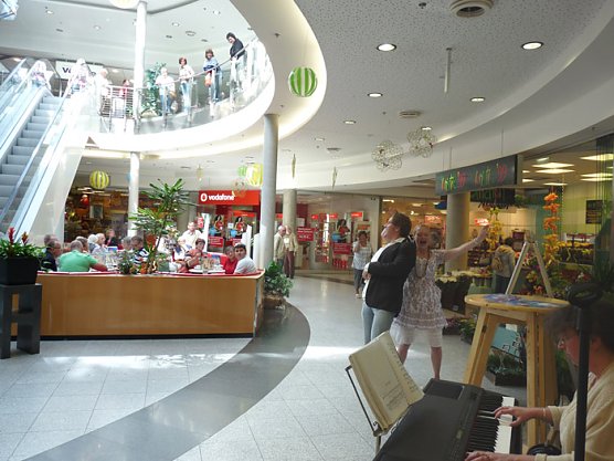 Probeb&uuml;hne Schlossgalerie (Foto: Karl-Heinz Herrmann)