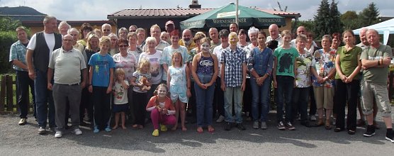 Z&uuml;nftiges Sommerfest im Gartenverein Gl&uuml;ckauf gefeiert (Foto: Thomas Leipold)