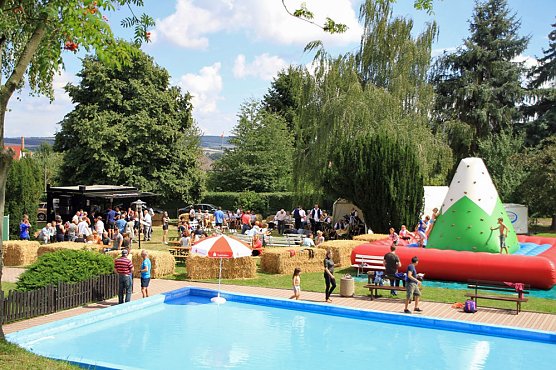 Tag der offenen T&uuml;r im Freibad Oldisleben (Foto: Frank Kette)