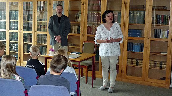 Bei Buchlesung Kinderbuch vorgestellt (Foto: Karl-Heinz Herrmann)