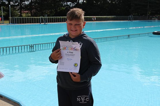 Wieder gut geschwommen in Gro&szlig;furra (Foto: Karl-Heinz Herrmann)