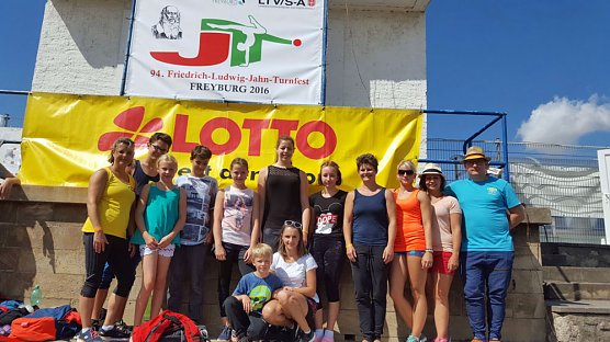 94. Jahnturnfest in Freyburg / Unstrut 2016 (Foto: SV Glückauf Sondershausen) 94. Jahnturnfest in Freyburg / Unstrut 2016 (Foto: SV Glückauf Sondershausen)