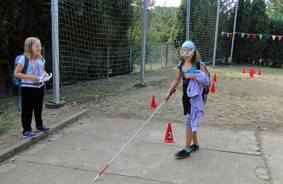 Blindenverband besuchte Grundschule in Hohenebra (Foto: Manfred Rasch)