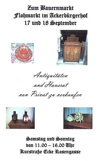 Familien- Kindersachen & Kleiderbasar (Foto: Stadtmarketing Bad Frankenhausen) Familien- Kindersachen & Kleiderbasar (Foto: Stadtmarketing Bad Frankenhausen)
