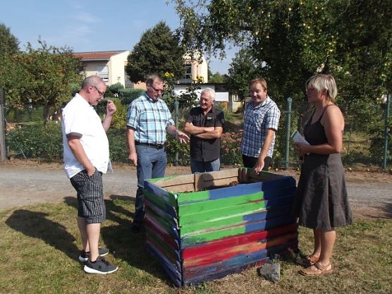 AG Projekte weilte bei den Gartenfreunden im Kyffhäuserkreis (Foto: Thomas Leipold) AG Projekte weilte bei den Gartenfreunden im Kyffhäuserkreis (Foto: Thomas Leipold)