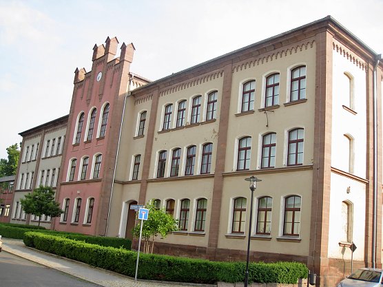 Im Gymnasium randaliert (Foto: Karl-Heinz Herrmann)