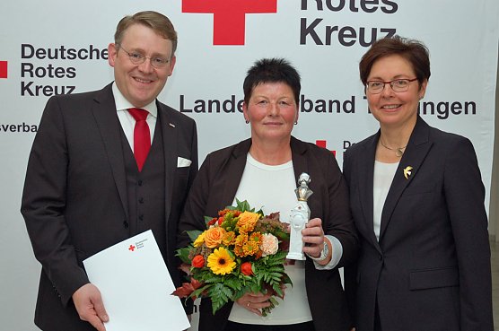 Das Th&uuml;ringer DRK vergibt Ehrenamtspreis 2016 (Foto: DRK Th&uuml;ringen)