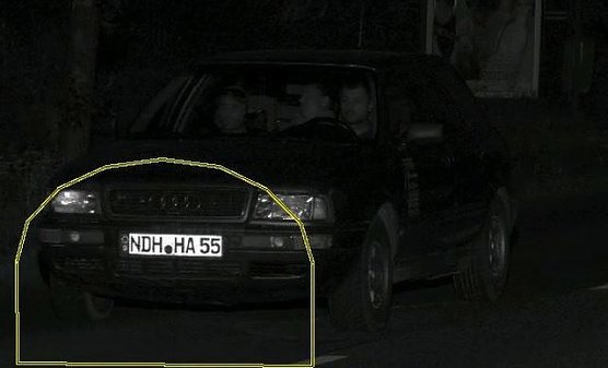 Gestohlene Kennzeichen (Foto: Polizei)