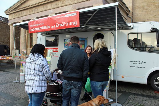 Aktionstag auf dem Markt von Sondershausen (Foto: Karl-Heinz Herrmann)