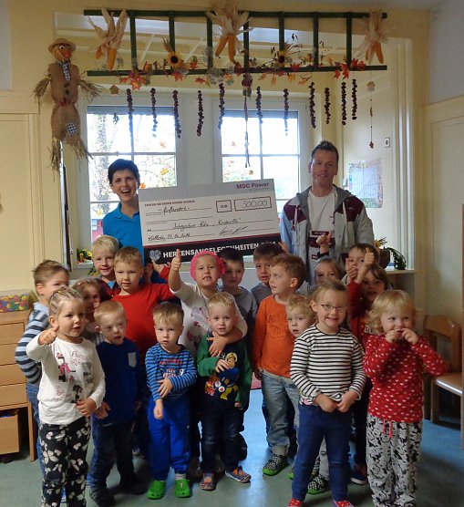 Mit Sonderschicht Freude schenken (Foto: Kindervilla Bad Frankenhausen)