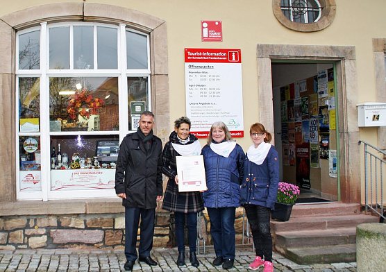 I-Marke in Bad Frankenhausen best&auml;tigt (Foto: Stadtmarketing Bad Frankenhausen)