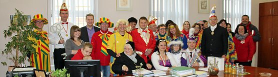 Im Handstreich B&uuml;rgermeistersitz erobert (Foto: Karl-Heinz Herrmann)