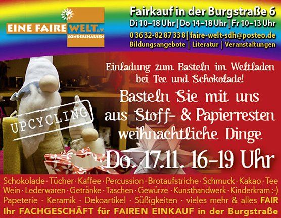 "Weihnachtsdeko selbstgemacht - Upcycling (Foto: Jana Groß) "Weihnachtsdeko selbstgemacht - Upcycling (Foto: Jana Groß)