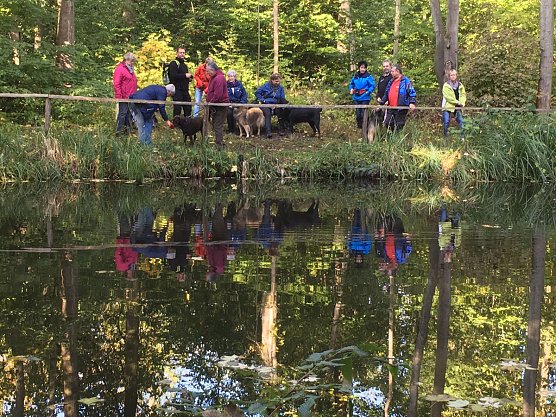Herbstwanderung des Sondersh&auml;user Hundevereins (Foto: Privat)
