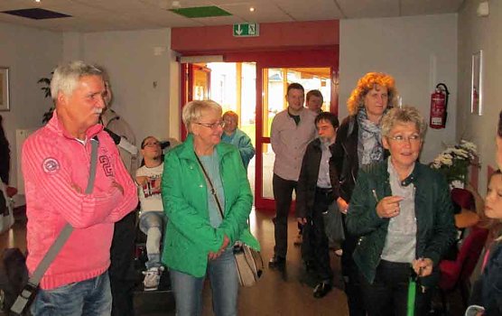 VdK Junioren besichtigen die Finneck Werkstat (Foto: Ina Römer) VdK Junioren besichtigen die Finneck Werkstat (Foto: Ina Römer)