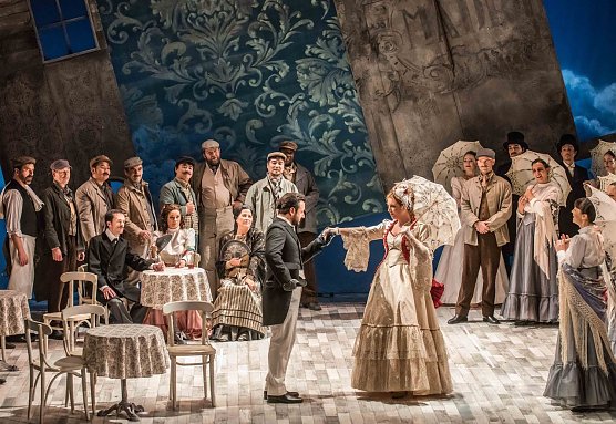 Szene aus Luisa Fernanda (Foto: R. Obst)