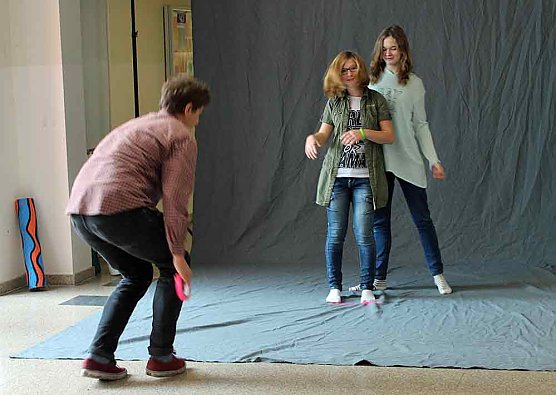 Schulprojekt in der Östertalschule (Foto: Karl-Heinz Herrmann) Schulprojekt in der Östertalschule (Foto: Karl-Heinz Herrmann)