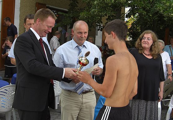 Siegerehrung bei Sommerfest der SPD (Foto: SPD Bad Frankenhausen)