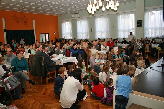 "Weihnachtsgans Auguste" zu Besuch (Foto: Privat)