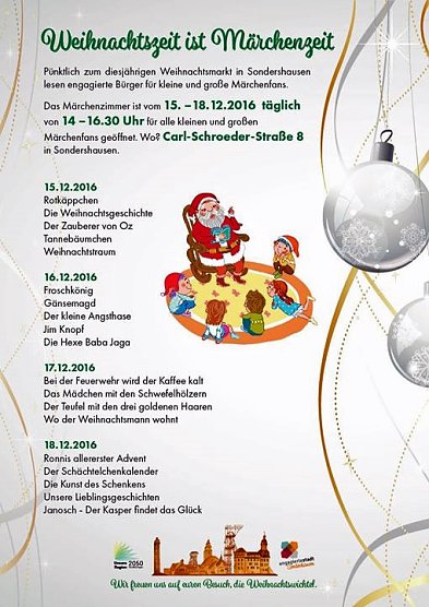 Weihnachtszeit ist M&auml;rchenzeit! (Foto: Bianca Fli&szlig;)