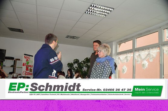 Weihnachtsmann kam schon nach Ebeleben (Foto: Radio Artern)