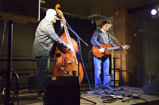 Pascal Gamboni & Rees Coray im Konzert (Foto: Fred B&ouml;hme)
