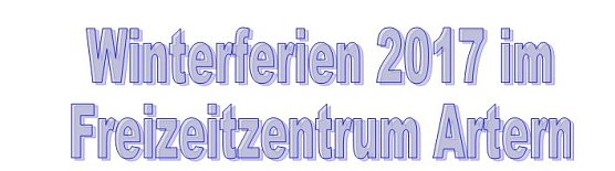 Winterferien im Freizeitzentrum (Foto: Freizeizentrum Artern)