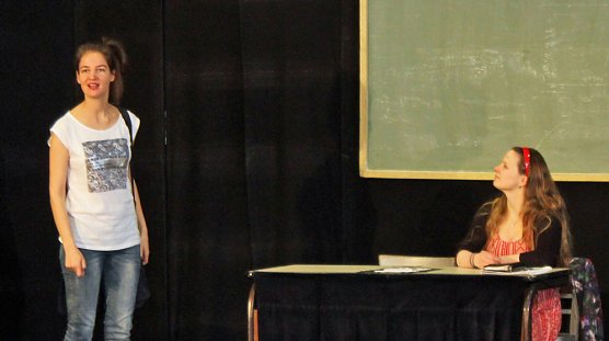 Mobbing in der Schulstunde (Foto: Karl-Heinz Herrmann)