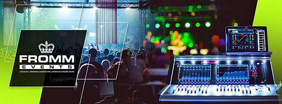 Veranstaltungstechnik im neuen Gewand (Foto: Fabian Fromm) Veranstaltungstechnik im neuen Gewand (Foto: Fabian Fromm)