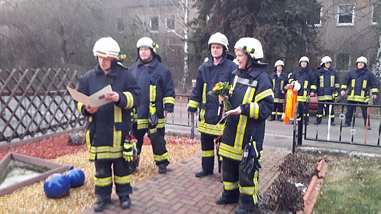Ehrenvolle Entlassung aus aktiven Feuerwehrdienst (Foto: S. Lumnitz)