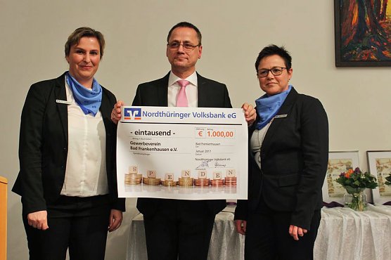  25 Jahre f&uuml;r Bad Frankenhausen aktiv (Foto: Karl-Heinz Herrmann)