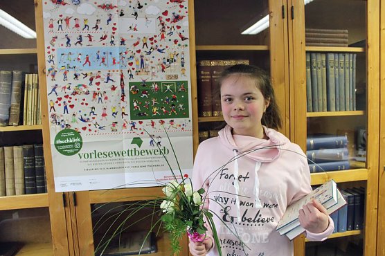 Vorlesewettbewerb im Kreis gewonnen (Foto: Karl-Heinz Herrmann)