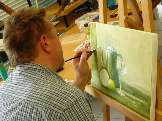 Bildnerisches Gestalten (Foto: Fred B&ouml;hme)