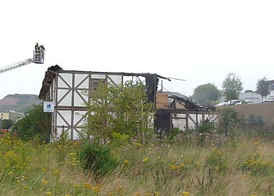 Brand in der Schachtstraße (Foto: Karl-Heinz Herrmann) Brand in der Schachtstraße (Foto: Karl-Heinz Herrmann)