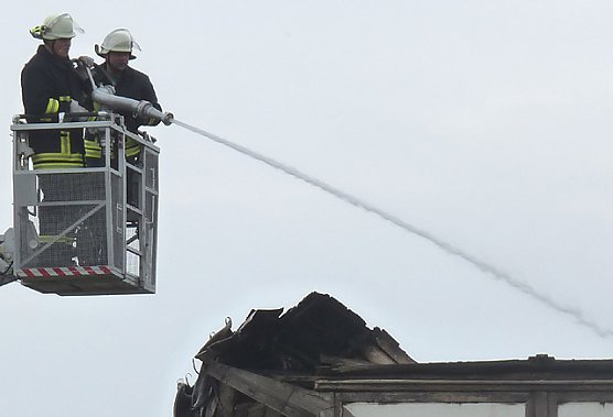 Brand in der Schachtstraße (Foto: Karl-Heinz Herrmann) Brand in der Schachtstraße (Foto: Karl-Heinz Herrmann)