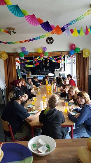 Abenteuerliche Winterwanderung (Foto: Stadtjugendring Sondershausen)