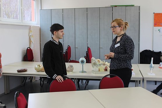 Der Blick in die Fachschule (Foto: Karl-Heinz Herrmann) Der Blick in die Fachschule (Foto: Karl-Heinz Herrmann)