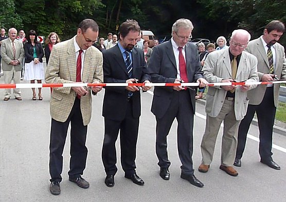 Freigabe Br&uuml;cken Helbetal (Foto: Karl-Heinz Herrmann)
