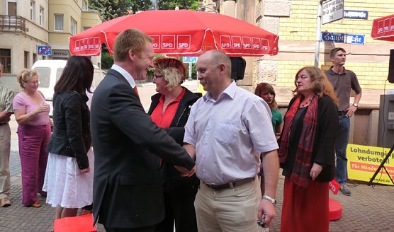 Matschie on Tour (Foto: Karl-Heinz Herrmann) Matschie on Tour (Foto: Karl-Heinz Herrmann)